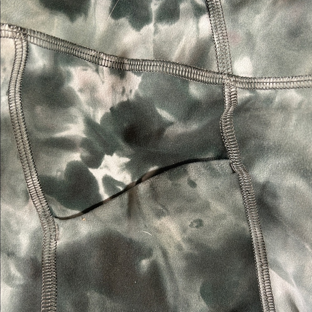 lululemon athletica Align HR Woman’s Plus Green Diamond Dye Leggings size 20 - Picture 5 of 7